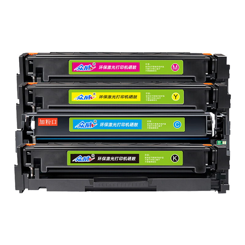 众威硒鼓204A四色套装高清大图