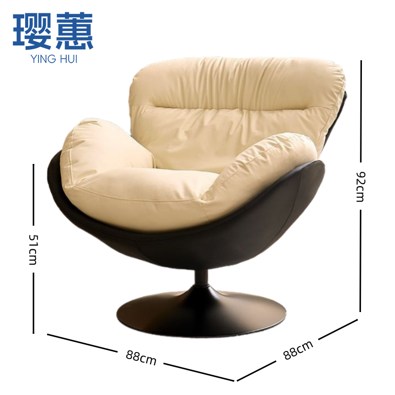 璎蕙 旋转沙发单人 张高清大图