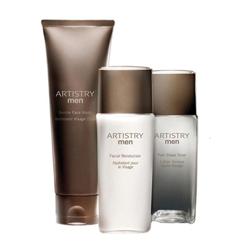 Amway安利雅姿 男士护肤品平衡保湿礼盒化妆品 套装洁面乳115g+乳液150g+爽肤水150g 套装