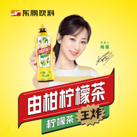 东鹏饮料由柑柠檬茶250ml*24盒整箱杨紫同款维C果汁柠檬茶饮料