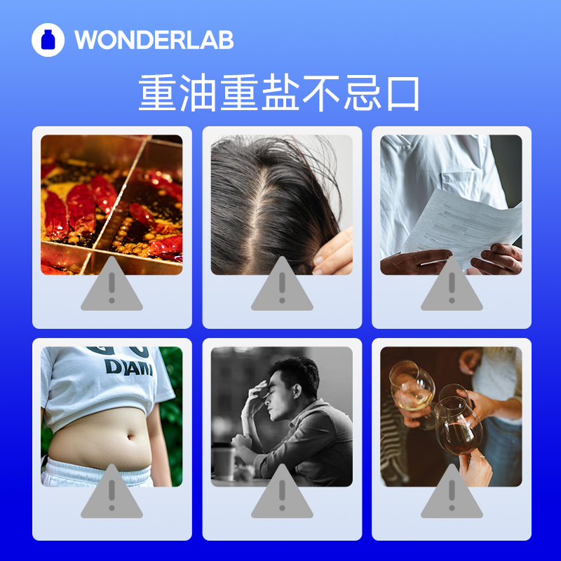 万益蓝WonderLab奶蓟草PLUS护养肝水飞蓟类男女士净肝升级版高浓度原装进口营养丰富科学配比膳食营养补充剂高清大图