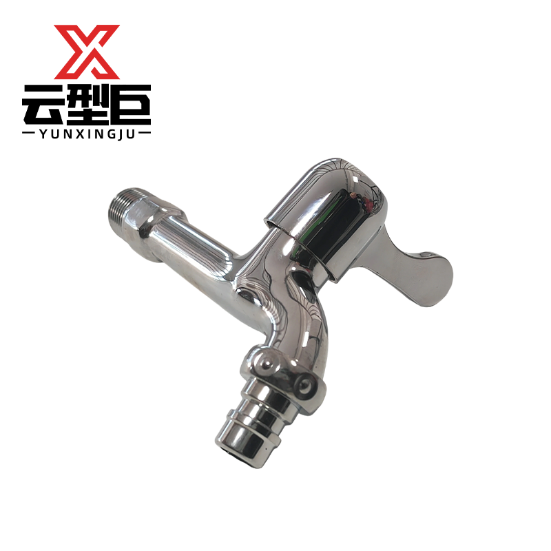 云型巨 加长水龙头 4分14cm 个高清大图