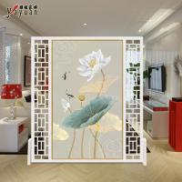 新中式屏风隔断客厅卧室家用小户型进玄关屏风简约现代实木座屏_875