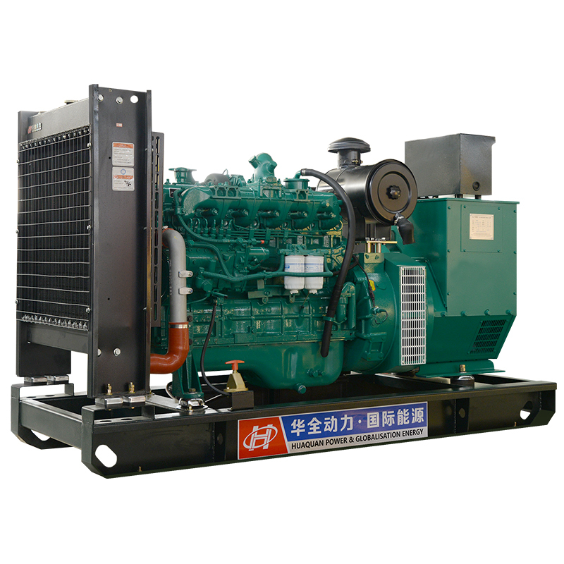 华全柴油发电机组75kw 配ATS自动化双电源柜 100马力防雨棚系列发电机 75千瓦三相交流全铜无刷永磁电启动发电机组
