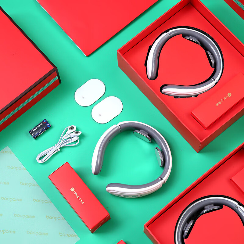 豹牌 多频振动按压穴位放松肌肉颈椎按摩仪 BP-M613