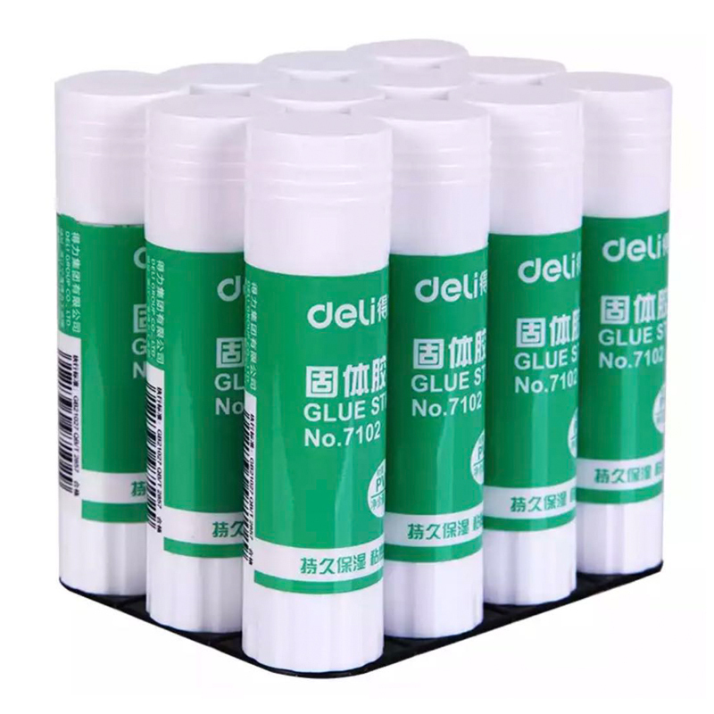 得力(deli) 高粘度PVP强力固体胶7102 21g 单个的价格