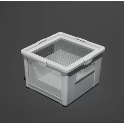 31*31*21.5厘米 无温度计 基础款宠物饲养箱爬虫龟陆龟刺猬仓鼠保温箱铁丝网亚克力蜥蜴鼠