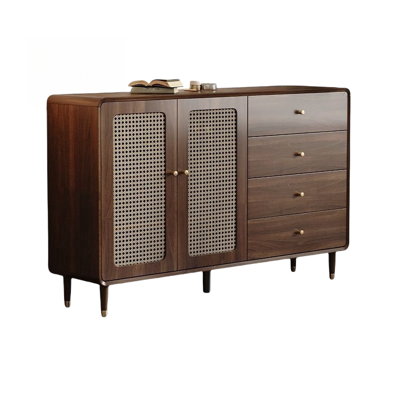 蕃蒂收纳柜二门四 抽 台高清大图