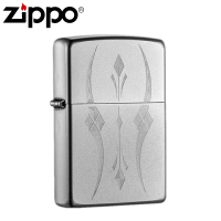 zippo芝宝男士打火机正版锻砂幽雅原始曲线纯铜防风ZIPPO正品刻字 21155