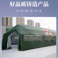 奋战者37平米网架帐篷 网架指挥帐篷 卫生帐篷 37平五拱折叠式网架指挥