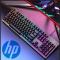 黑色键盘(游戏版)-日常99元 HP/惠普游戏机械手感键盘背光发光台式机电脑笔记本通用家用电竞