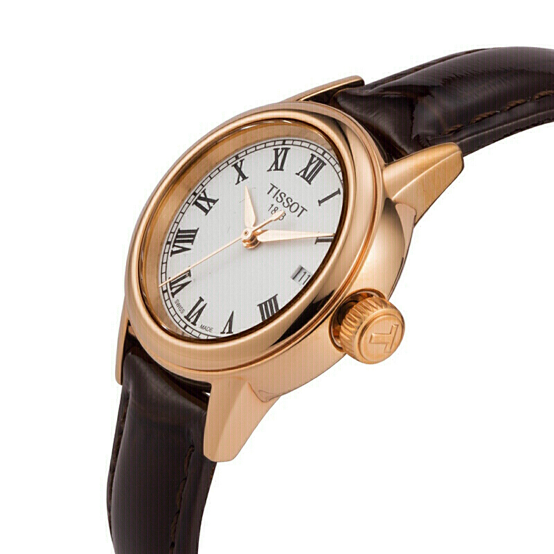 天梭女表卡森系列皮带石英表女士休闲时尚手表情侣表送女友t085