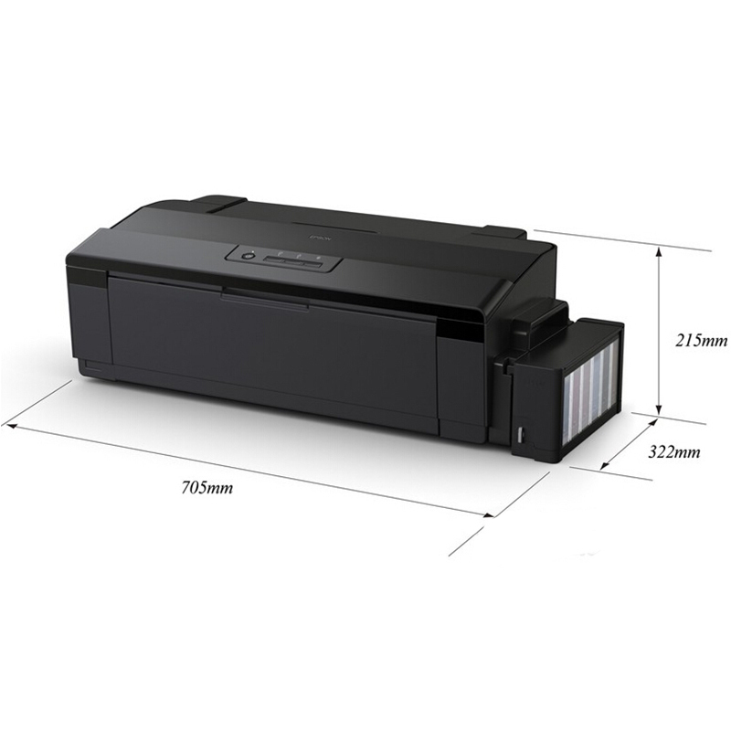 爱普生(EPSON) 墨仓式L1800 A3+影像设计 彩色喷墨打印机 连供 6色 学生打印作业打印 套餐三