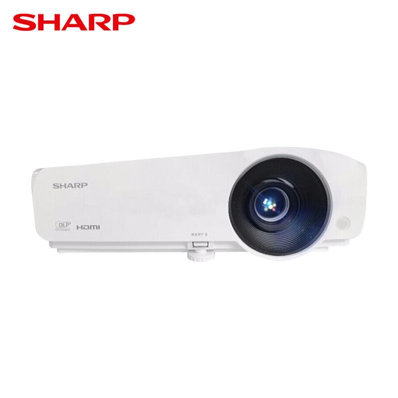 夏普XG-H360ZA投影仪家用小型全高清3D家影院智能投影机白天投影教育培训商务投影仪套餐四