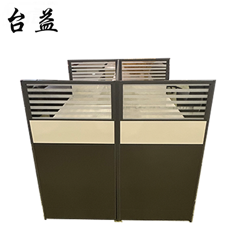 台益 办公桌 双人位屏风工位 TY-GW20241321 1240*1240*1200mm 张高清大图