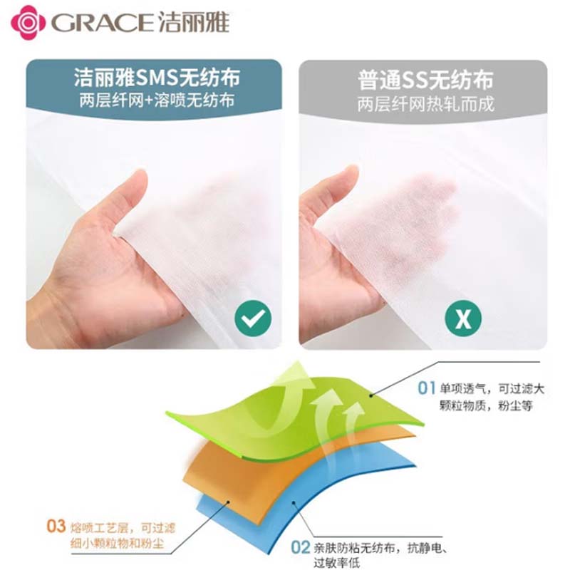 洁丽雅JA0166一次性旅行双人套装四件套高清大图