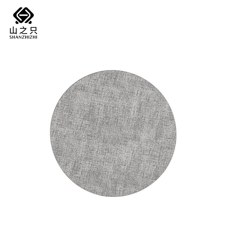 山之只 防水防油圆形隔热餐垫 33*33cm 张