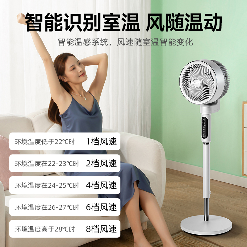 先锋(SINGFUN)KFX2309DFY语音循环扇高清大图