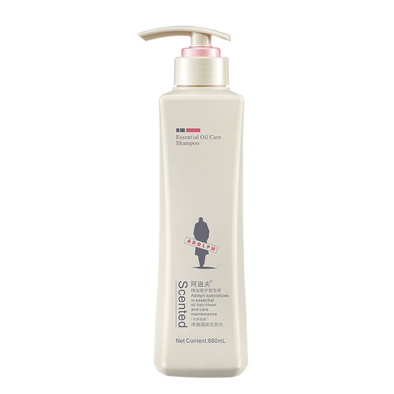 阿道夫净澈清爽洗发水680ml*2瓶 赠100ml 控油清爽深层清洁经典留香图片