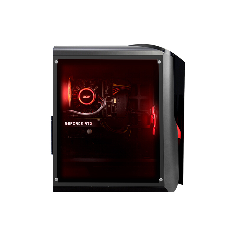 宏碁(acer) 暗影骑士·崭电竞游戏台式机吃鸡主机家用商务办公电脑畅玩赛博朋克吃鸡永劫无间(11代酷睿i5-11400F 16G 512SSD RTX3060Ti 8G)高清大图