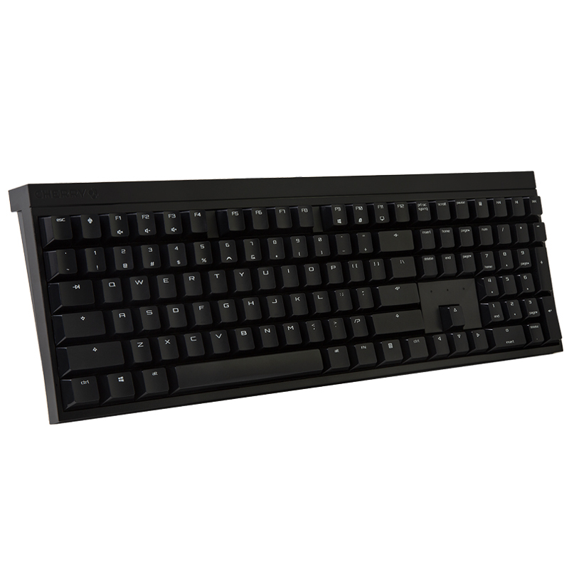 樱桃(Cherry)MX2.0S G80-3820LUAEU-2 有线 全尺寸 游戏 机械键盘 黑色 黑轴