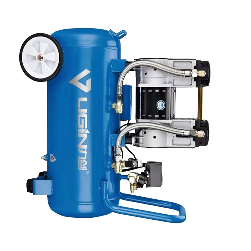 力剑(LIJIAN)力剑 双机头空压机 LJWS50L 800W*2 电机140片 家用装修空气压缩机 节能静音无油打气