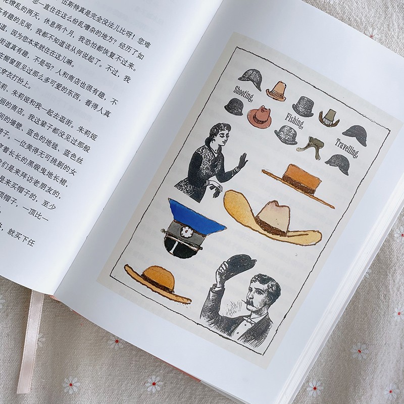 单本全册 [正版]安野光雅插图珍藏本 长腿叔叔 9岁以上大师插画艺术成长世界名著儿童文学 童书 世界经典文学 收藏版礼物高清大图