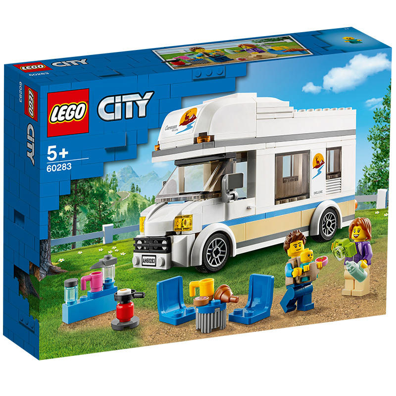 LEGO乐高城市系列假日野营房车 60283玩具拼插积木5+男孩女孩生日礼物