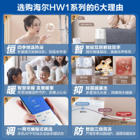 Haier/海尔壁挂炉家用天然气 采暖炉热水两用20KW 智能分段燃烧 低耗运行 防冻 L1PB20-HW1(T)U1