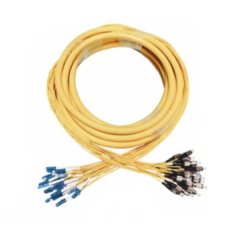 JSUDR东润4芯分支尾缆 FC/LC-50米 (SC口可选) +根高清大图