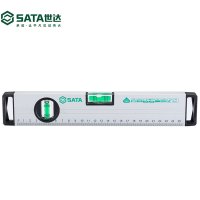 世达(SATA)水平尺 便携式高精度水平仪平衡尺 300MM/12
