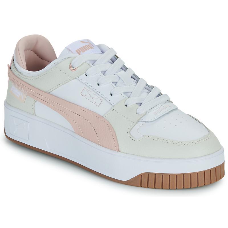 彪马(Puma)小众设计女款低帮跑鞋真皮内里舒适防滑运动鞋