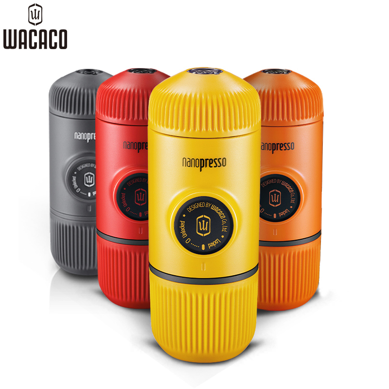 WACACO Nanopresso意式迷你便携式手压咖啡机粉版 二代红色