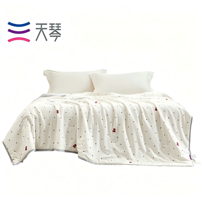 天琴针织米娅时光夏被(玫瑰红)TQ-B114 200*230cm(单位:套)