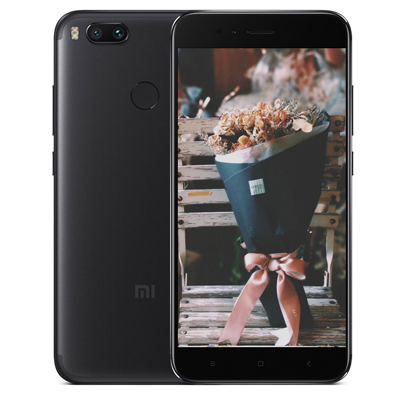 二手9成新小米5x二手手机黑色464g全网通双卡双待