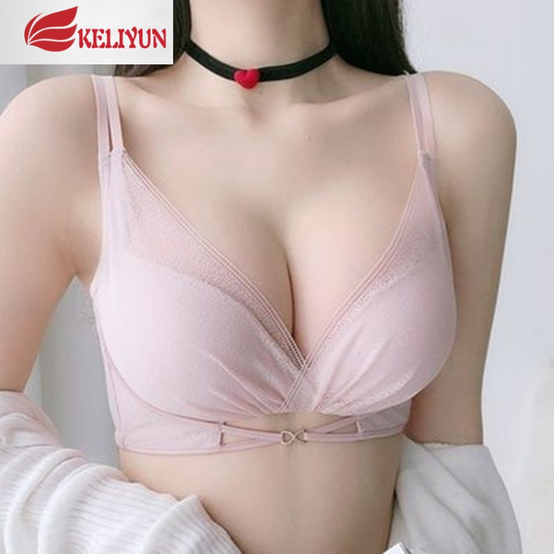可莉允孕妇内衣大码大罩杯小胸聚拢无钢圈上托调整美背文胸大胸性感胸罩胸罩