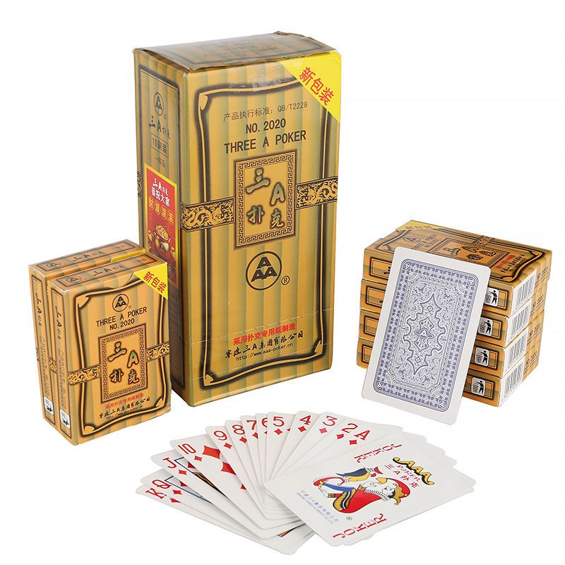 扑克3副10副三a扑克 纸 节日整箱特价新款|三a1126 5副