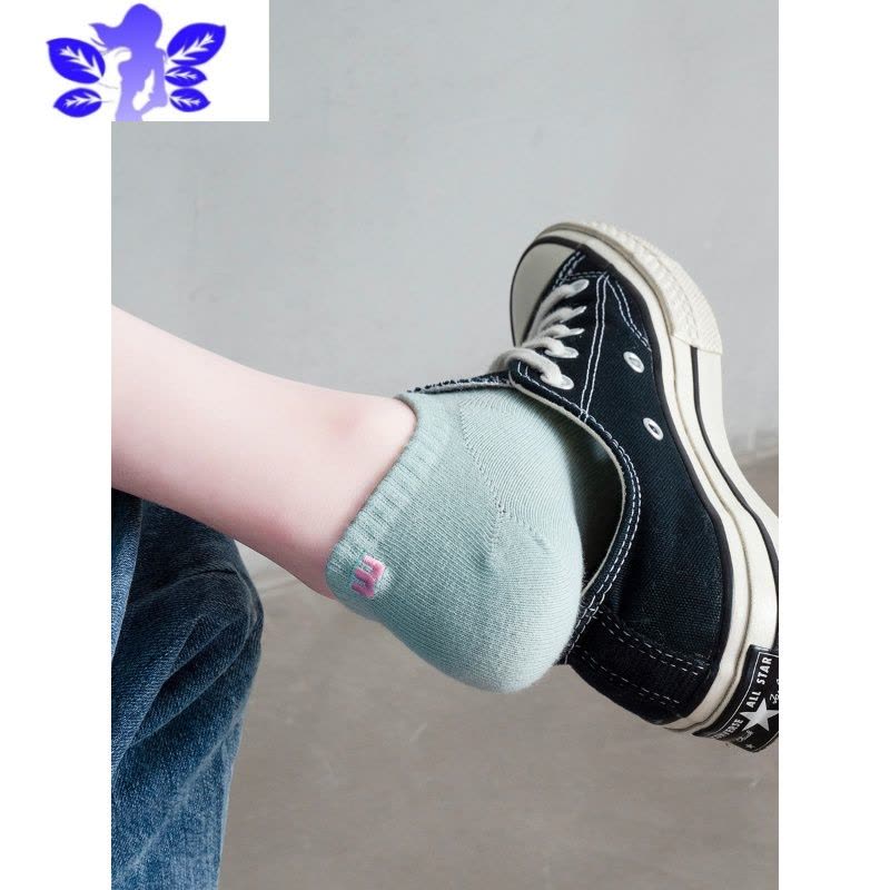 Ideamini船袜袜子女短袜浅口ins潮夏天薄款夏季低帮低腰短筒短款袜子图片