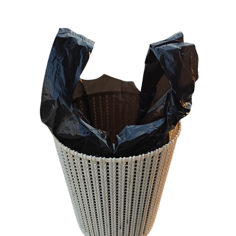 洁能尚 JNS-WY007 36*54cm 50只/包 加厚背心 垃圾袋 (计价单位:包) 黑色高清大图