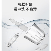 美的（Midea）辅食绞肉机 LZ20Easy201A 婴儿宝宝辅食 迷你料理机 家用搅拌机蔬果泥绞馅碎菜碎肉机 粉红色