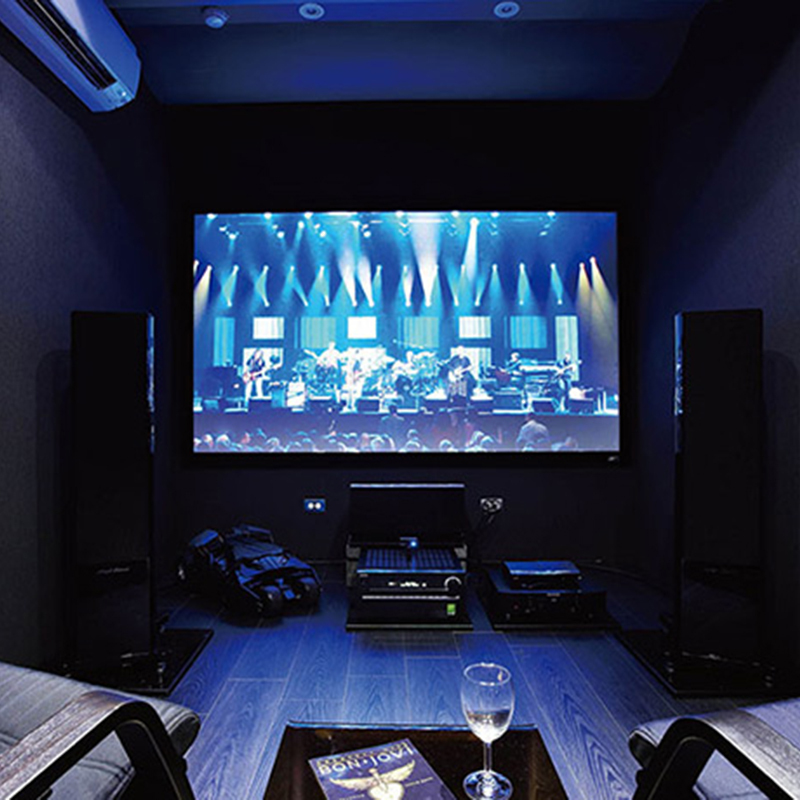 亿立(Elite Screens)92英寸16:9画框幕布 投影幕布 投影仪幕布 投影幕 幕布(JER92WH1)