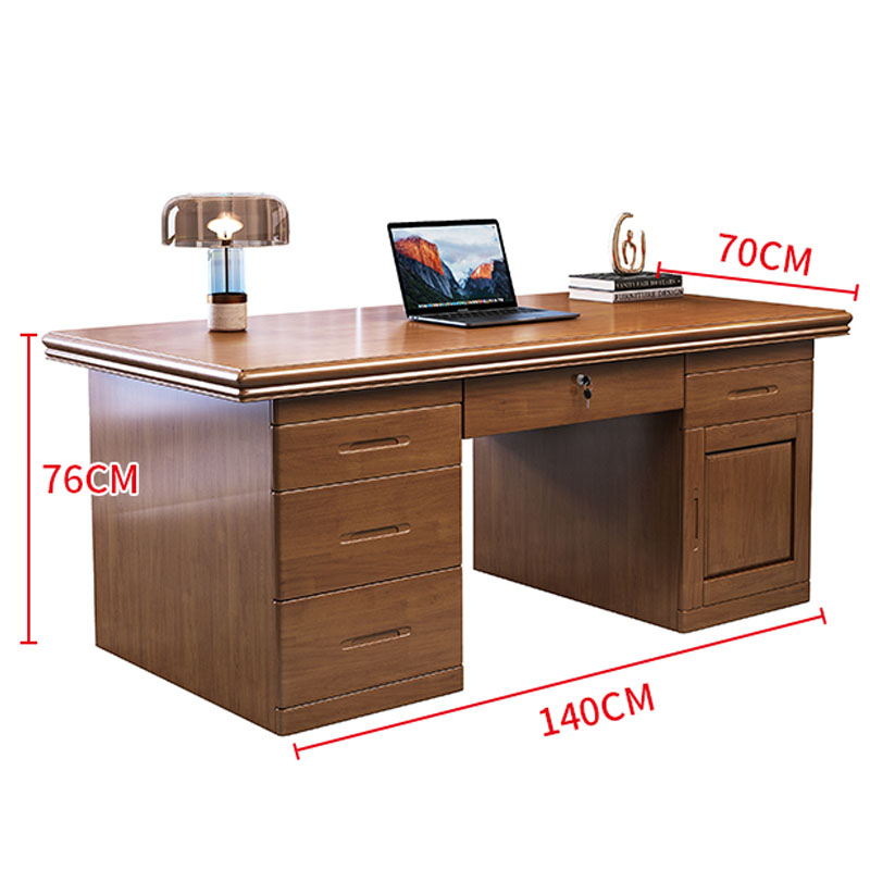 景福达电脑桌140*70*76cm张高清大图