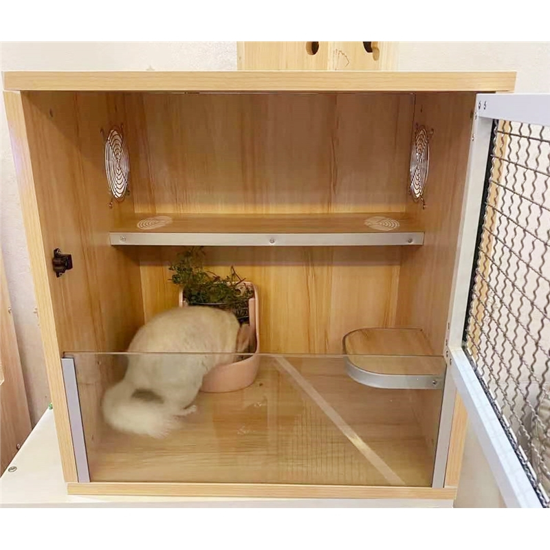 龙猫笼子宠物龙猫柜笼木生态宠物育婴笼米妮繁殖笼视频