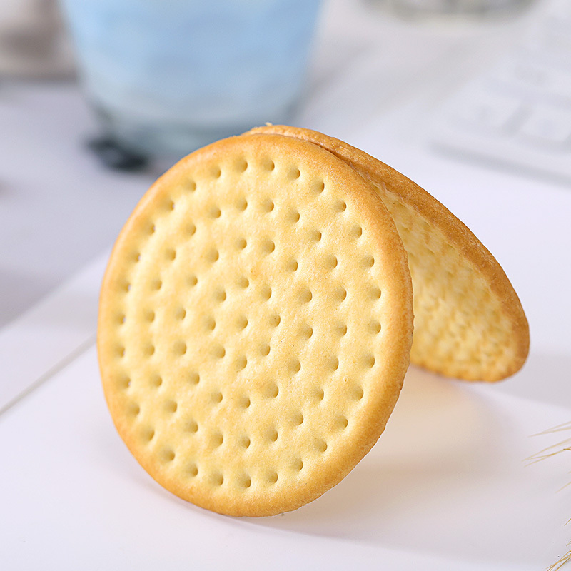 [第三件1元]比比赞草原鲜乳大饼牛乳牛奶饼干整箱小时候的零食小吃早餐代餐休闲食品 500g