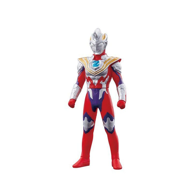 日版泽塔奥特曼怪兽软胶500系列男孩玩具人偶原始阿尔法形态76泽塔