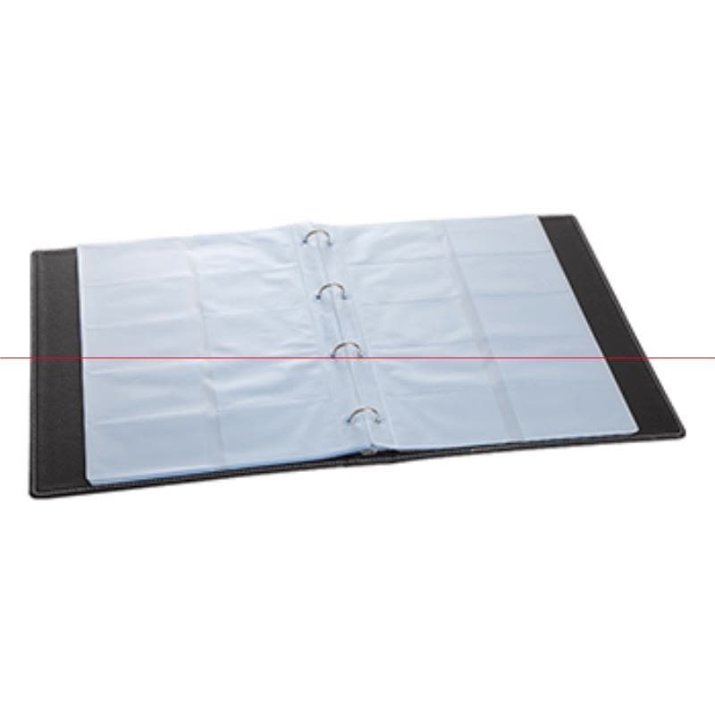 齐心 A2105 二段十格/600枚商务名片册 黑图片