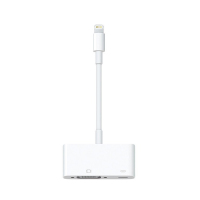 Apple MD825FE/A Lightning to VGA Adapter 转换器0米 Lightning接口