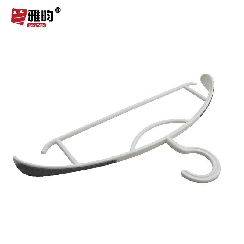 兰雅昀 宽肩防滑衣架 白色 组高清大图