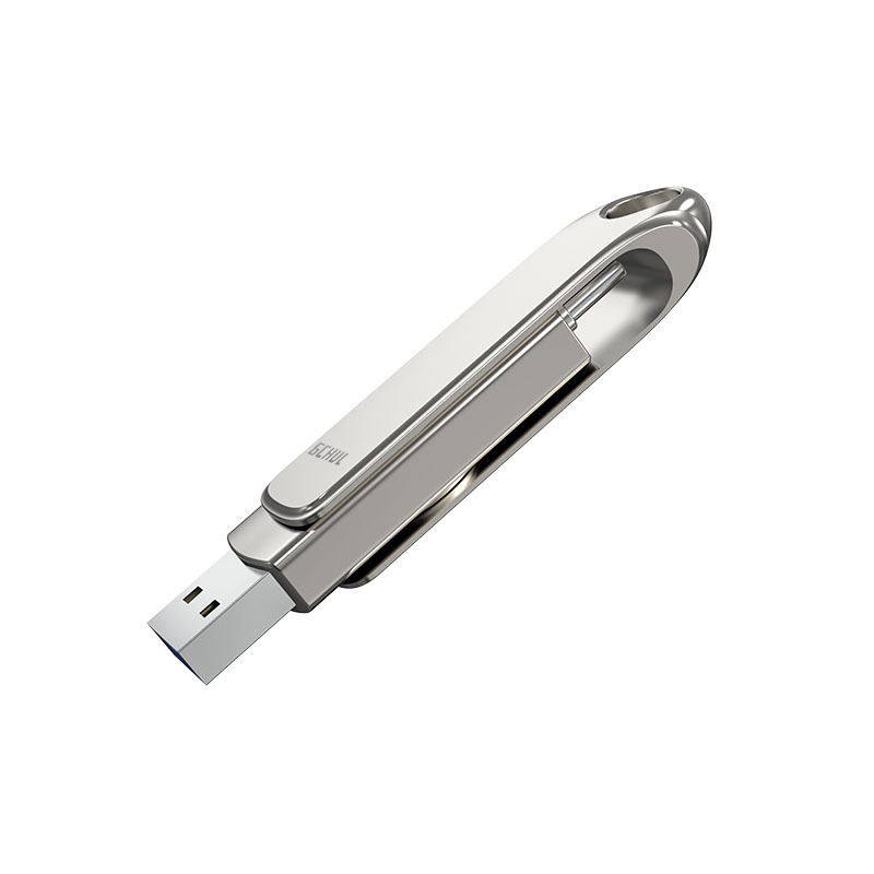 杰储(GCHUL)U150 冰山系列 128G USB3.1 双接口U盘/优盘 (计价单位:个) 银色