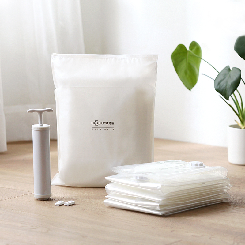 透明真空压缩袋衣物棉被子抽气整理收纳袋11件套装65982